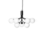 Sferra Orb Chandelier - Hand-blown Glass Cluster Pendant Light