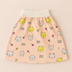 Skirt for Girls - Elastic Waistband with Printed Patterns