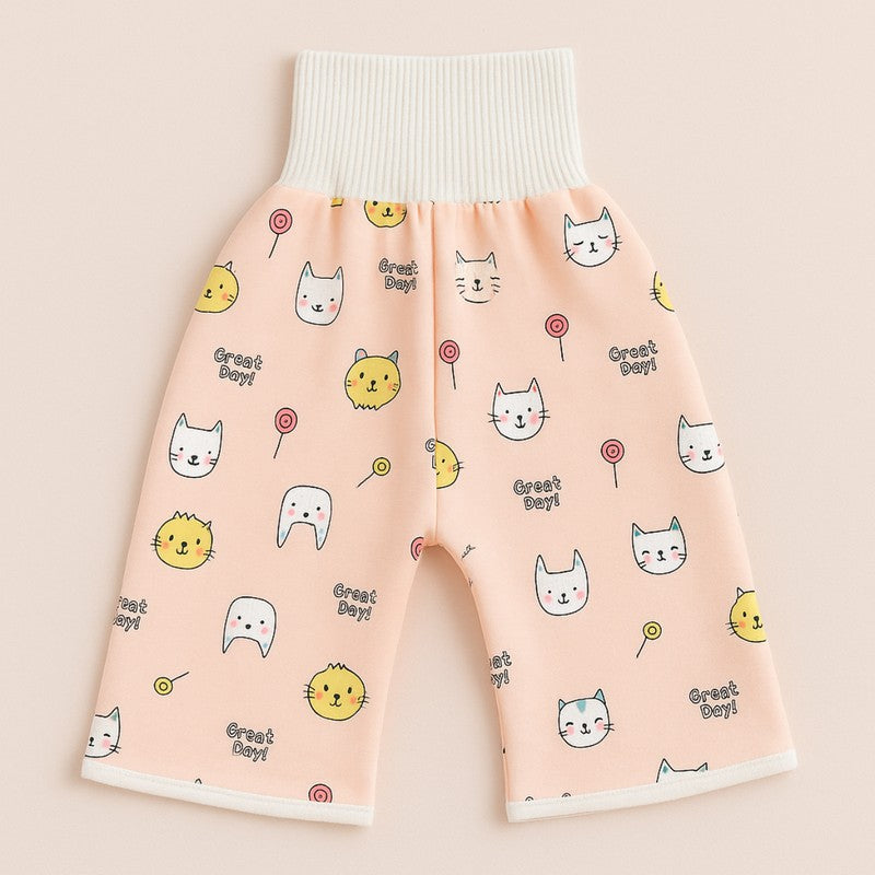 Skirt for Girls - Elastic Waistband with Printed Patterns