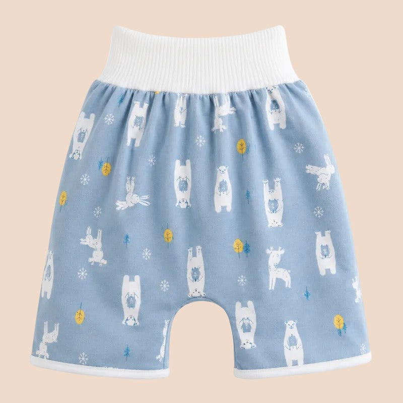 Skirt for Girls - Elastic Waistband with Printed Patterns