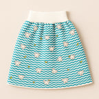 Skirt for Girls - Elastic Waistband with Printed Patterns