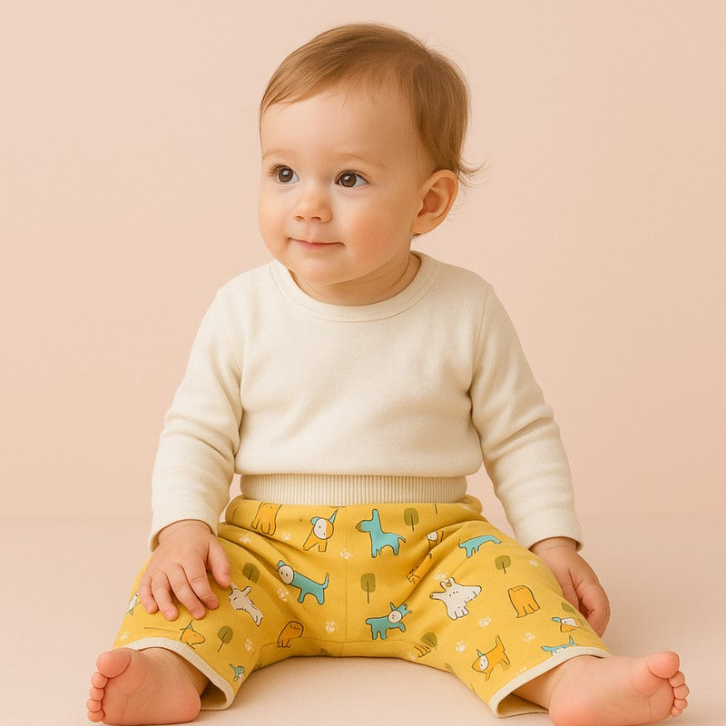 Skirt for Girls - Elastic Waistband with Printed Patterns
