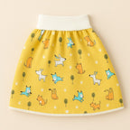 Skirt for Girls - Elastic Waistband with Printed Patterns