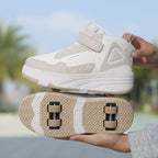 Sneakers with Built-In Wheels - -Up and Velcro Strap