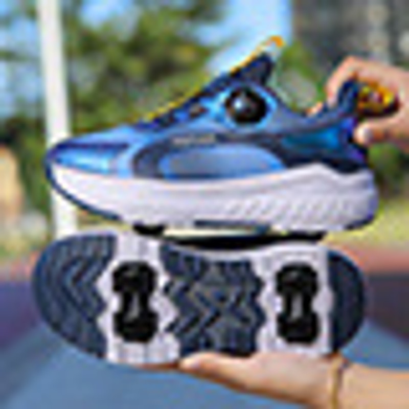 Sneakers with Built-In Wheels - -Up and Velcro Strap