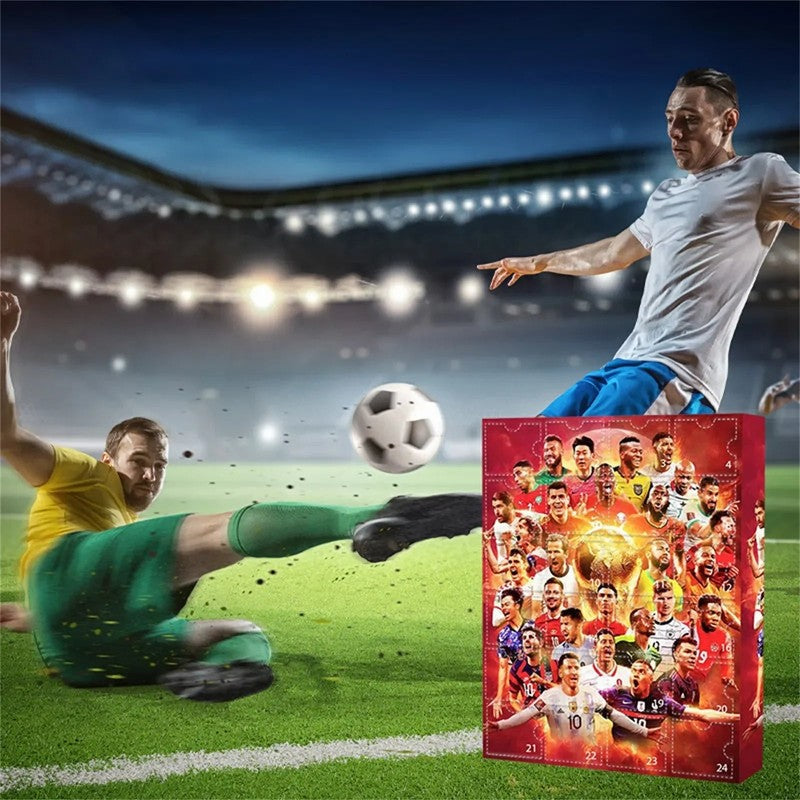 Soccer Themed Advent Calendar - 24 Day Christmas Countdown