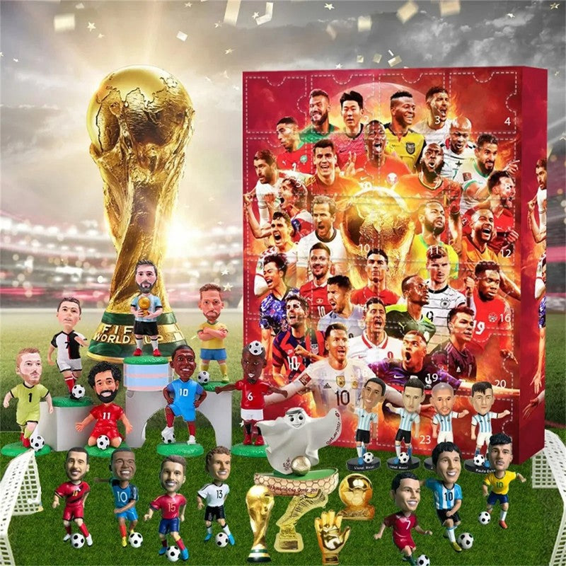 Soccer Themed Advent Calendar - 24 Day Christmas Countdown