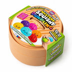 Squishy Fidget Toy - Bao Bun Shape with Kawaii Smiley Face