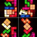 Stackable LED Light Set - Modular Interlocking Blocks