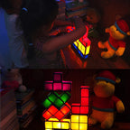 Stackable LED Light Set - Modular Interlocking Blocks