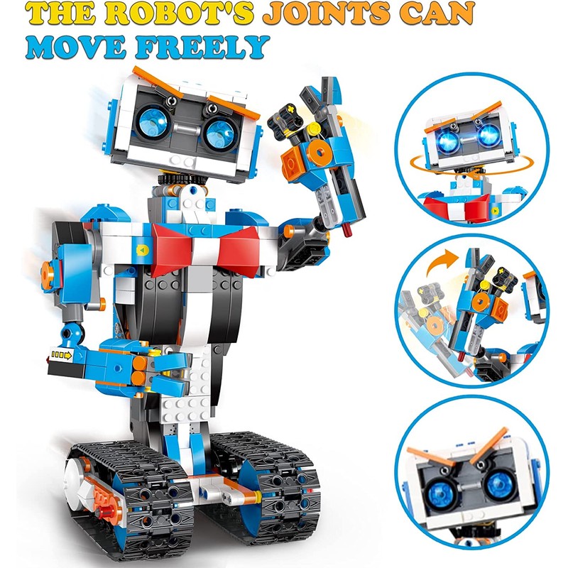 STEM Building Kit – Programmable Robot with Bluetooth Control