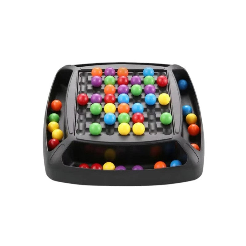 Strategy Board Game with Colored Marbles - Screen-Free Family Game