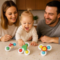 Suction Cup Spinning Toy Set - 3 Characters