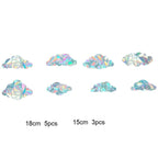 Sun Catcher Window Film Stickers - Iridescent Rainbow Effect