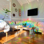 Sun Catcher Window Film Stickers - Iridescent Rainbow Effect