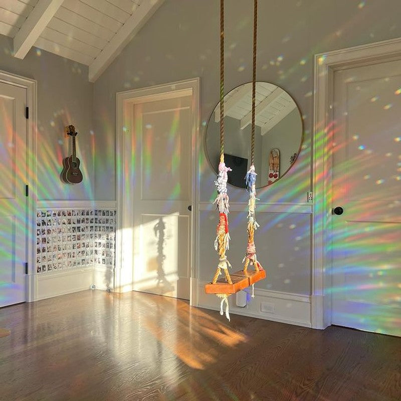 Sun Catcher Window Film Stickers - Iridescent Rainbow Effect