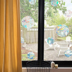 Sun Catcher Window Film Stickers - Iridescent Rainbow Effect