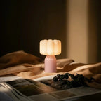 Table Lamp - Cloud-Shaped Head with Decorative Pendant
