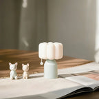 Table Lamp - Cloud-Shaped Head with Decorative Pendant
