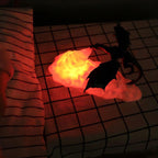 Table Lamp - Dragon Figurine with Flame Base