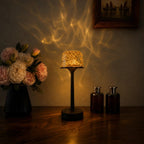 Table Lamp - Two-In-One with Aurora Light Projector