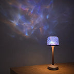 Table Lamp - Two-In-One with Aurora Light Projector