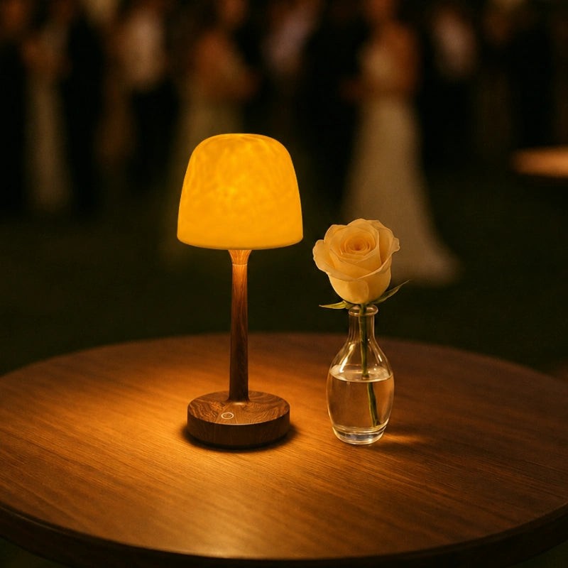 Table Lamp - Two-In-One with Aurora Light Projector