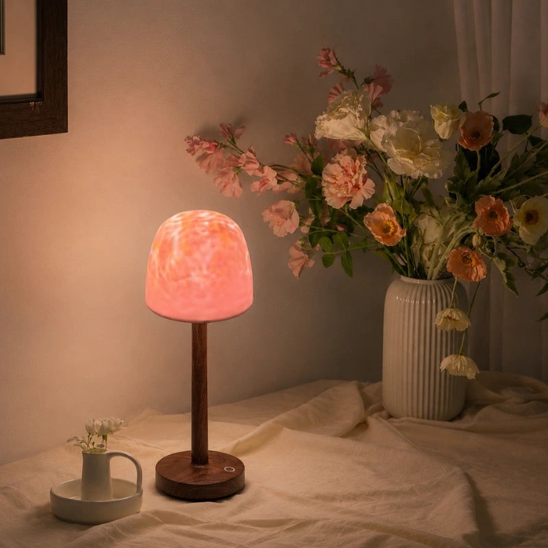 Table Lamp - Two-In-One with Aurora Light Projector
