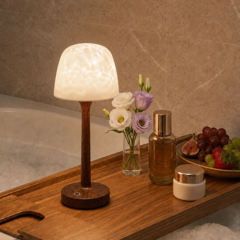 Table Lamp - Two-In-One with Aurora Light Projector