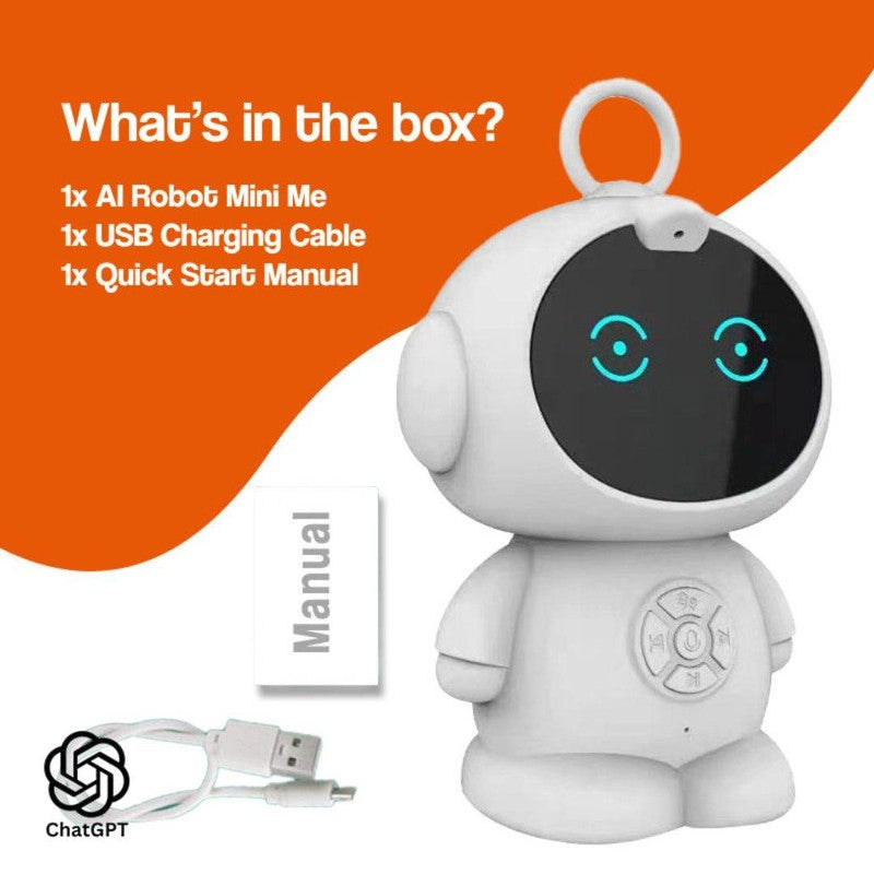 TalkTime Mini AI Robot - Interactive Educational Toy