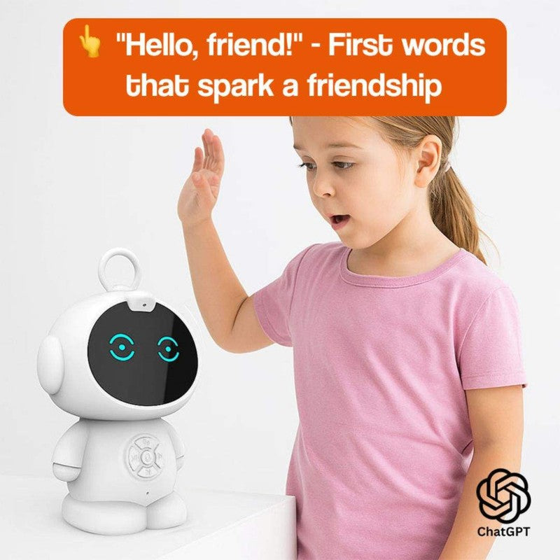 TalkTime Mini AI Robot - Interactive Educational Toy