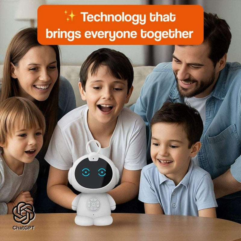 TalkTime Mini AI Robot - Interactive Educational Toy