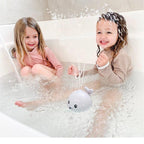 Toddler Bath Toy Bundle - Whale Sprayer and Fidget Spinner Set
