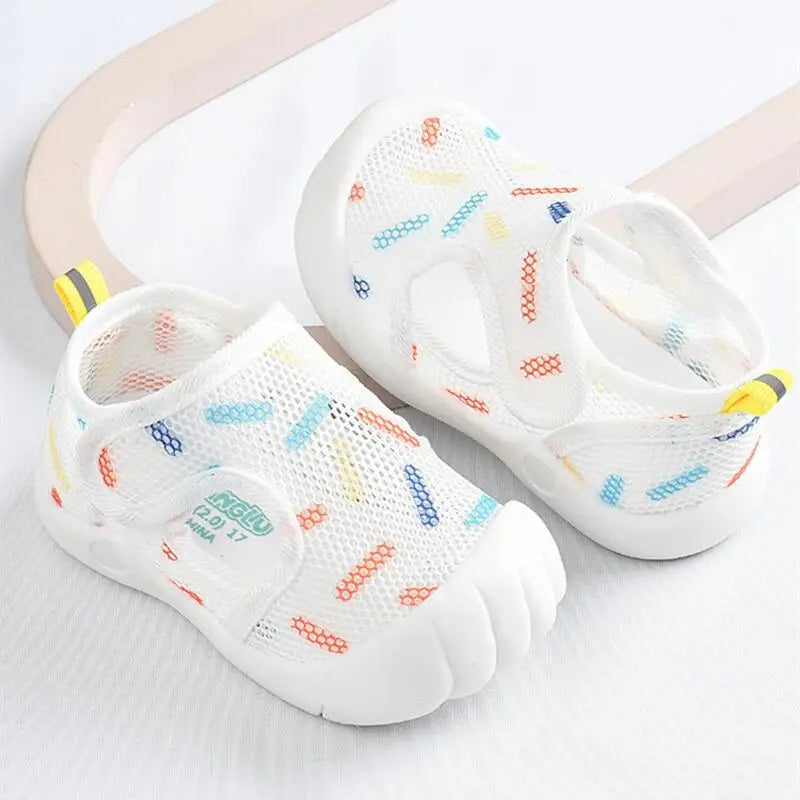 Toddler Sandals - Closed Toe Hook and Loop Strap