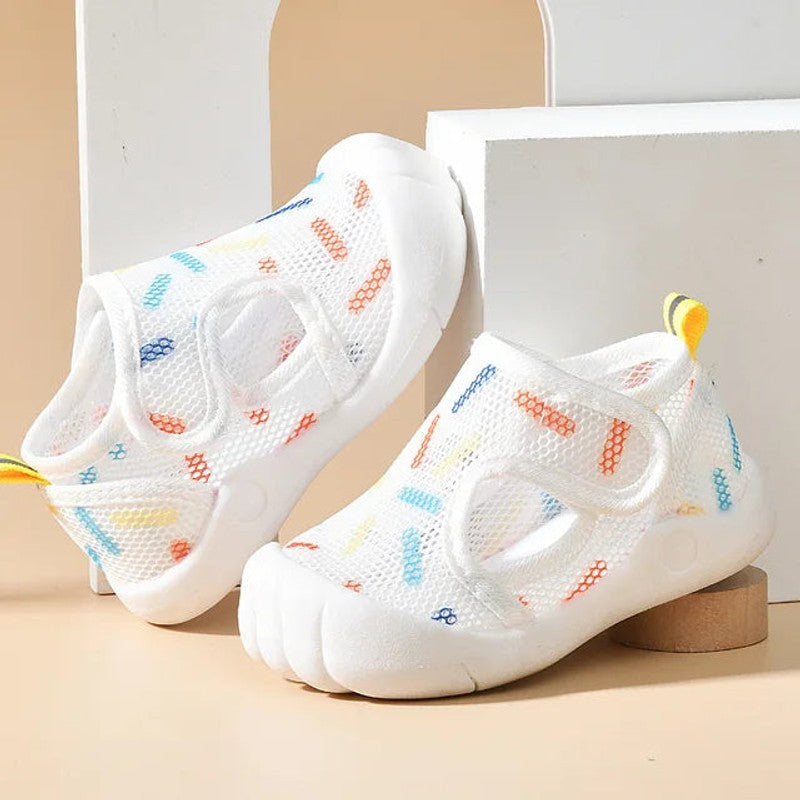 Toddler Sandals - Closed Toe Hook and Loop Strap