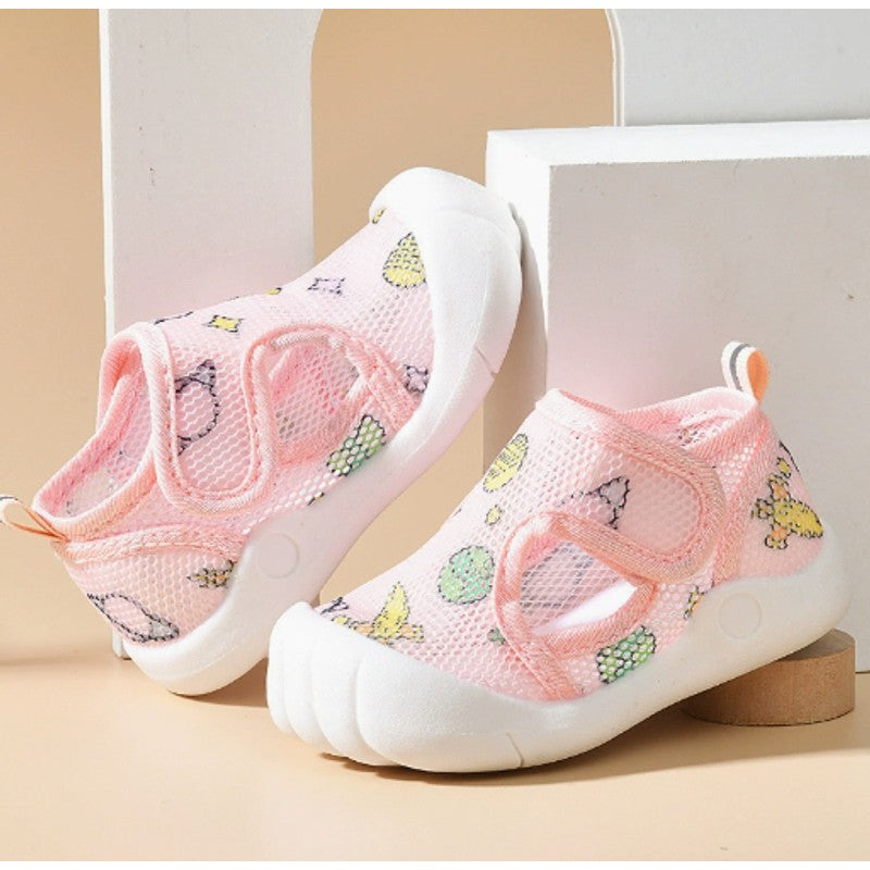 Toddler Sandals - Closed Toe Hook and Loop Strap