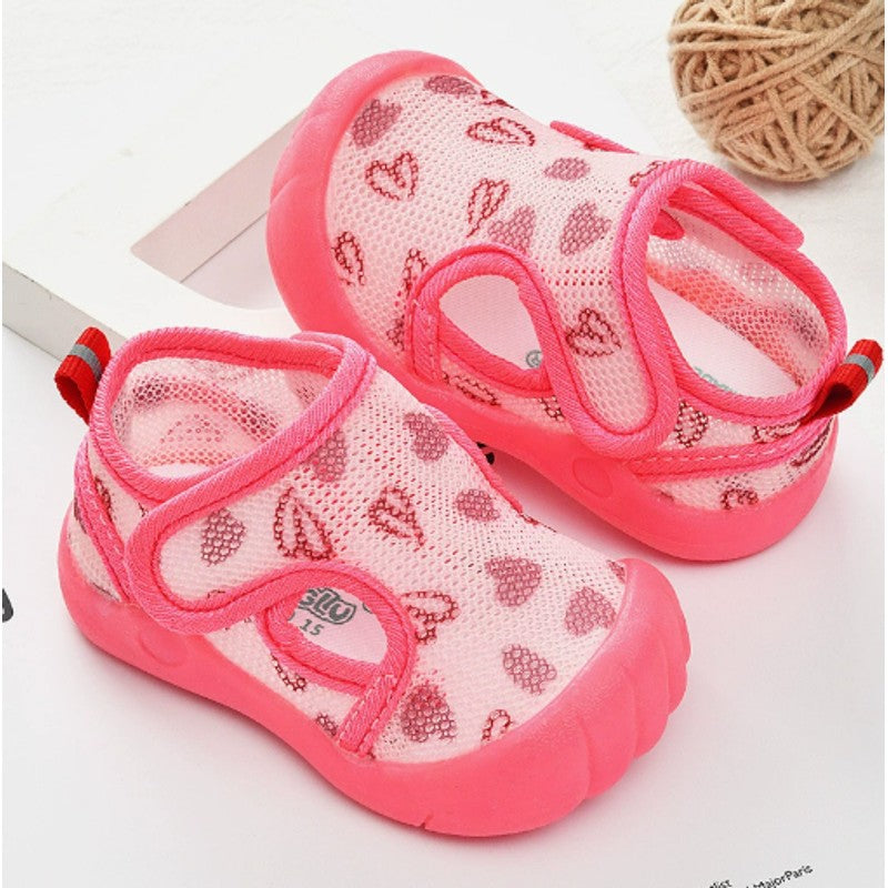Toddler Sandals - Closed Toe Hook and Loop Strap