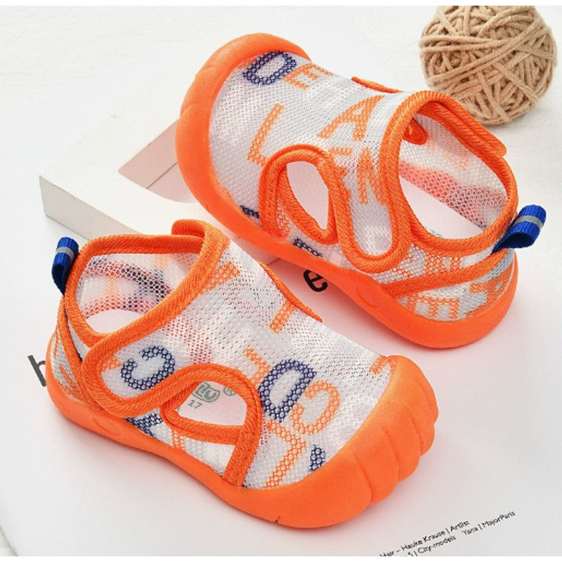 Toddler Sandals - Closed Toe Hook and Loop Strap