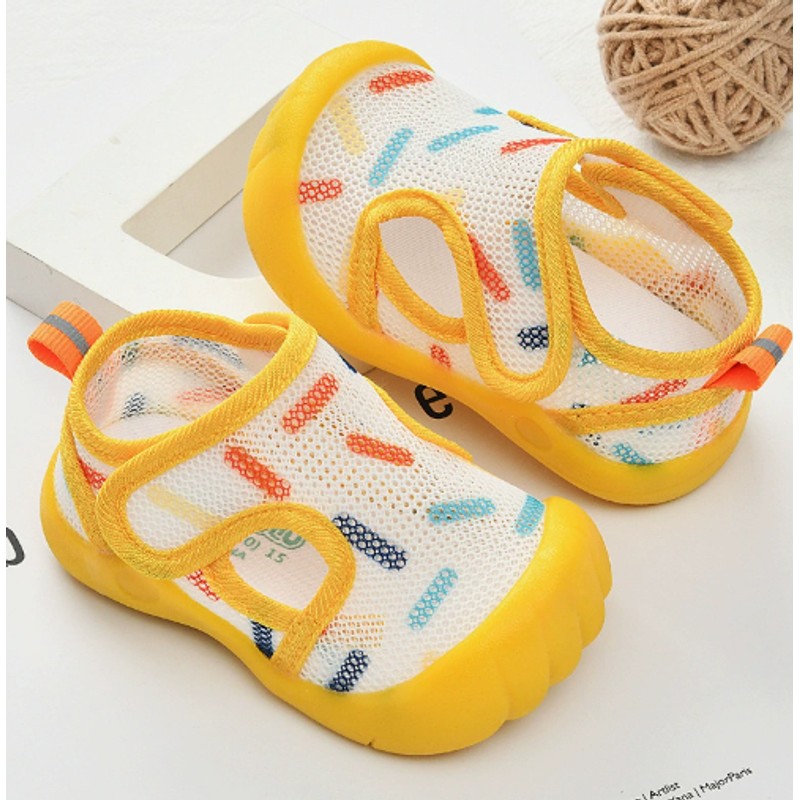 Toddler Sandals - Closed Toe Hook and Loop Strap