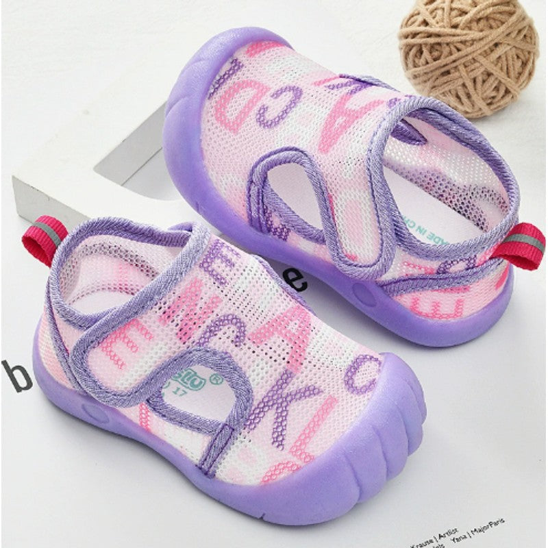 Toddler Sandals - Closed Toe Hook and Loop Strap