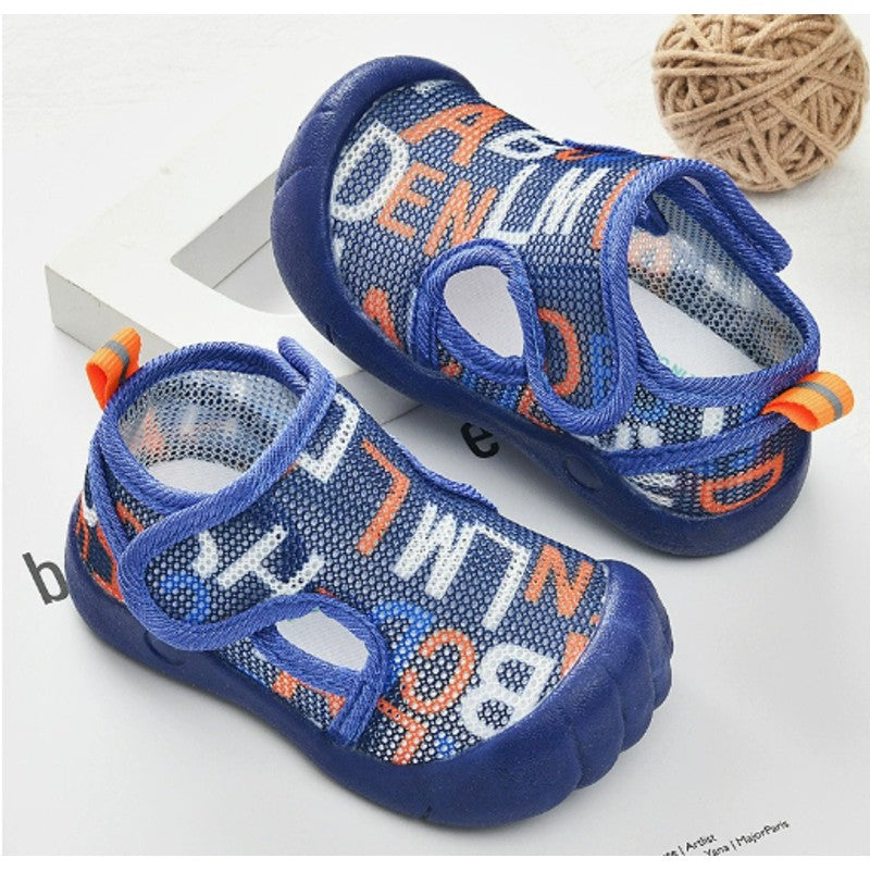 Toddler Sandals - Closed Toe Hook and Loop Strap