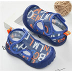 Toddler Sandals - Closed Toe Hook and Loop Strap