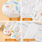 Toddler Sandals - Closed Toe Hook and Loop Strap