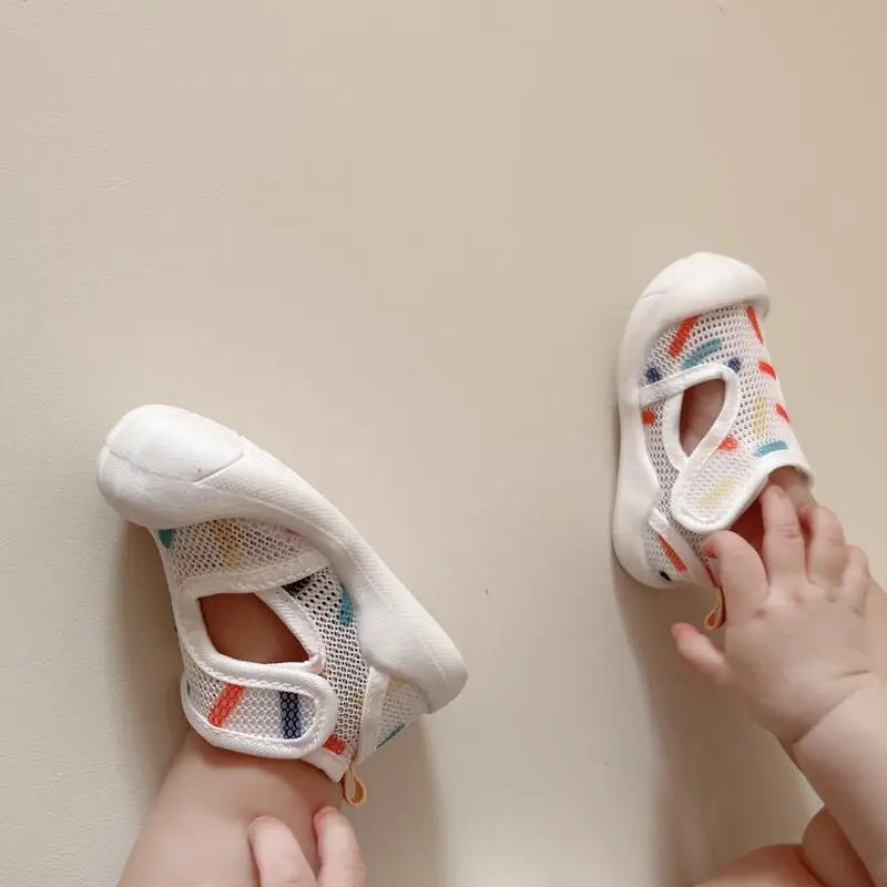 Toddler Sandals - Closed Toe Hook and Loop Strap