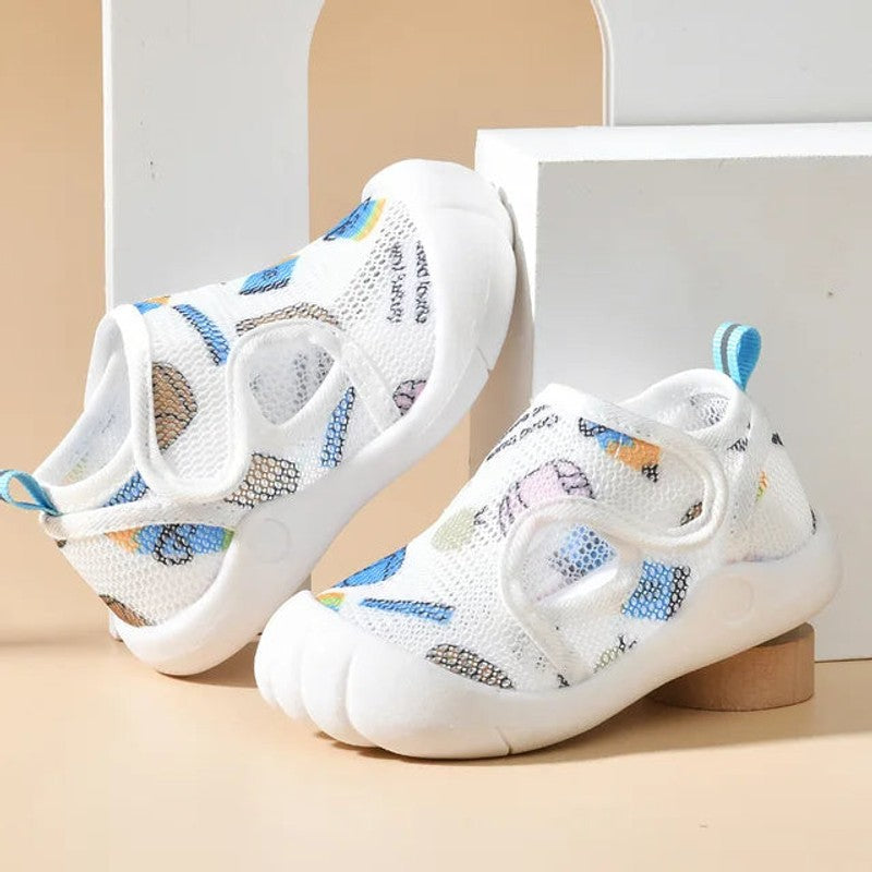 Toddler Sandals - Closed Toe Hook and Loop Strap