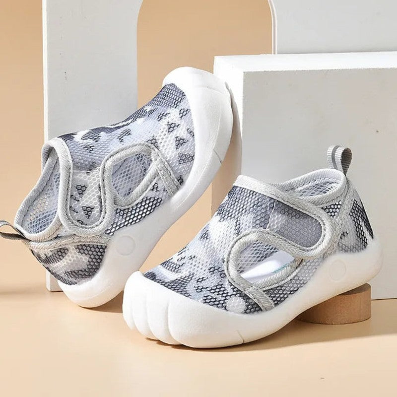 Toddler Sandals - Closed Toe Hook and Loop Strap