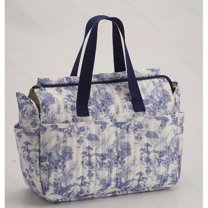 Tote Bag - Urban Minimalist with Quilted Detailing