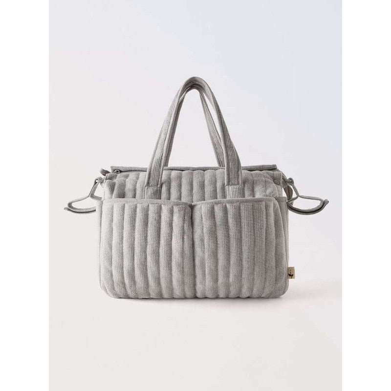 Tote Bag - Urban Minimalist with Quilted Detailing