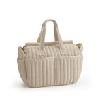 Tote Bag - Urban Minimalist with Quilted Detailing