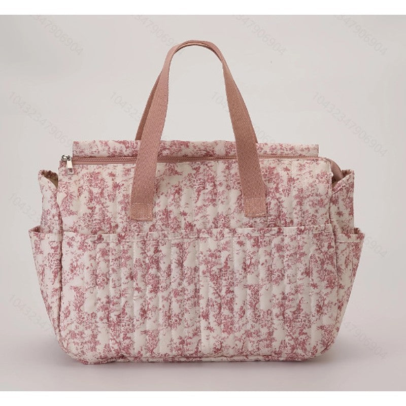 Tote Bag - Urban Minimalist with Quilted Detailing